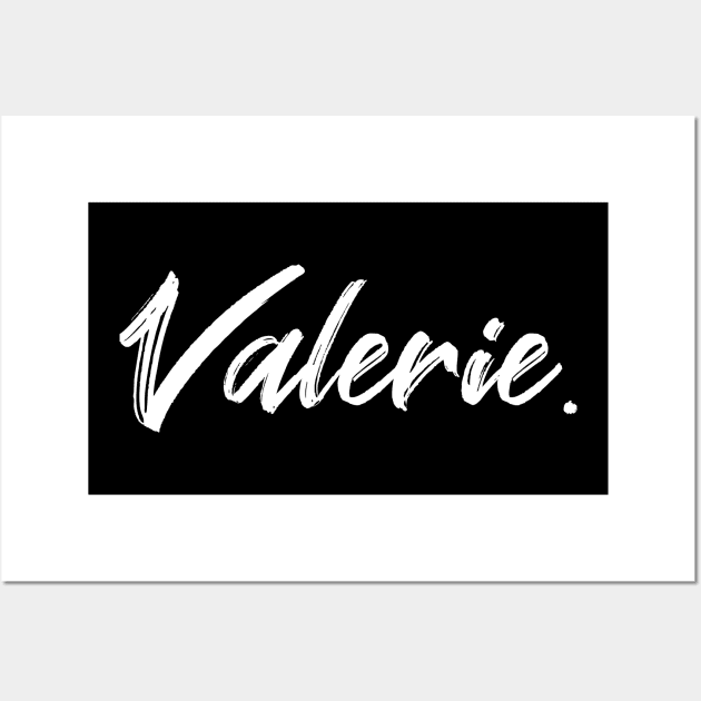 Name Valerie Wall Art by CanCreate